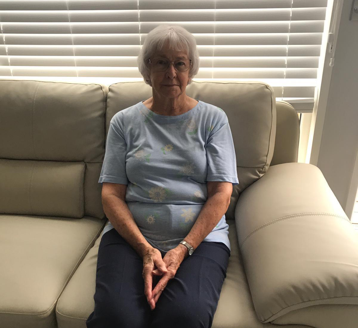 Resident Peggie Thornber