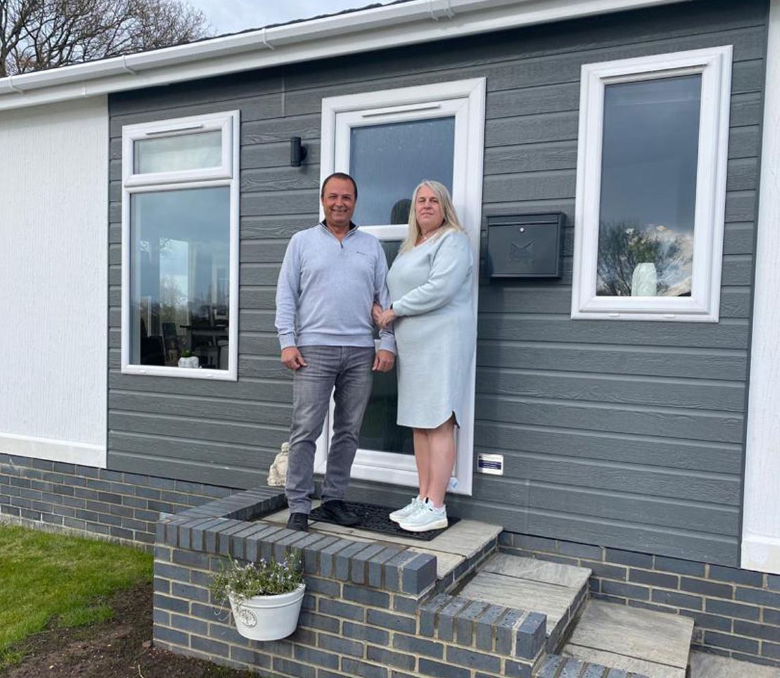 George & Deborah Phillips at Kingsdown Meadow