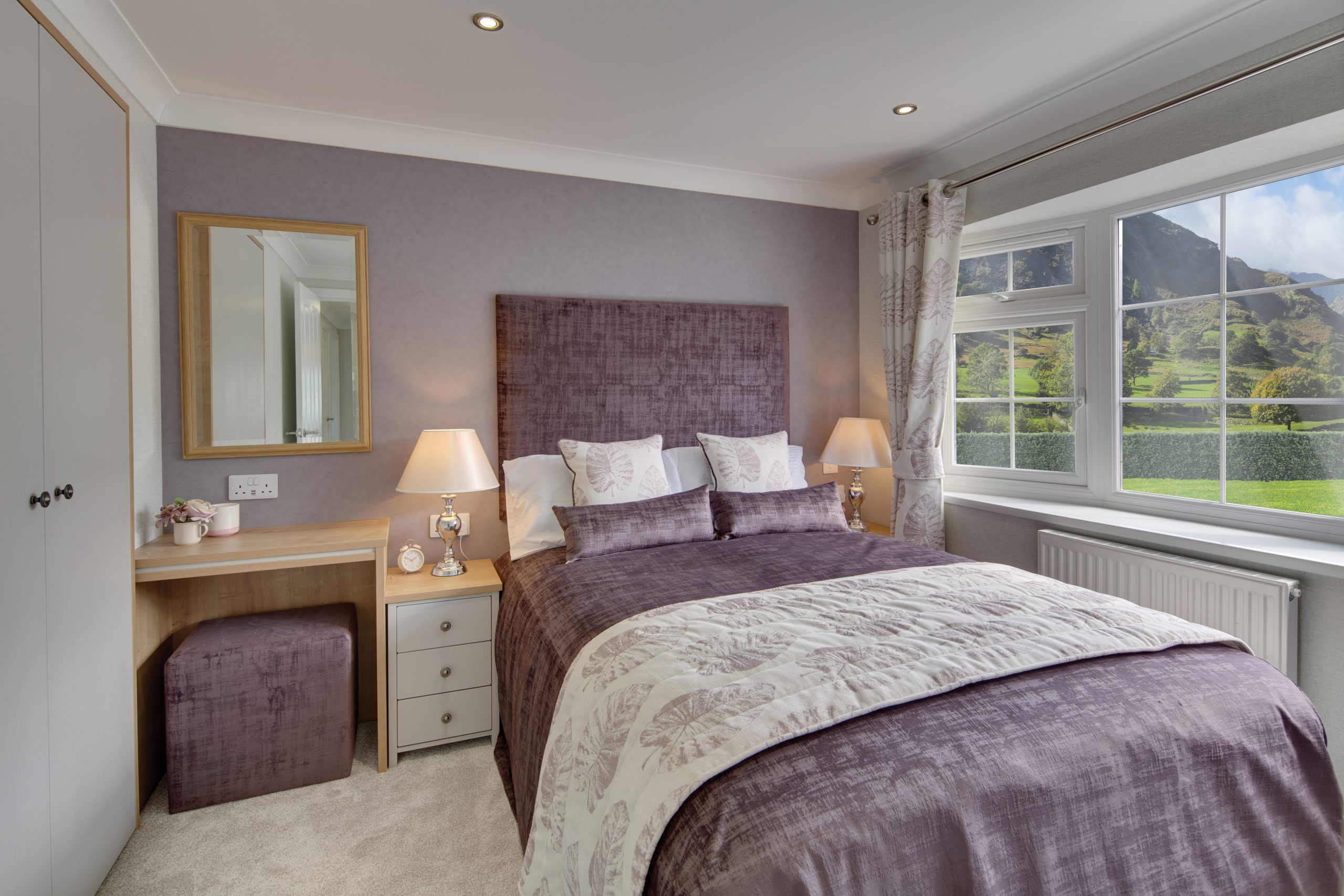 Willerby Hazlewood Master Bedroom
